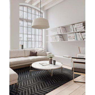Rug CHELO CHARCOAL (Handmade Collection)